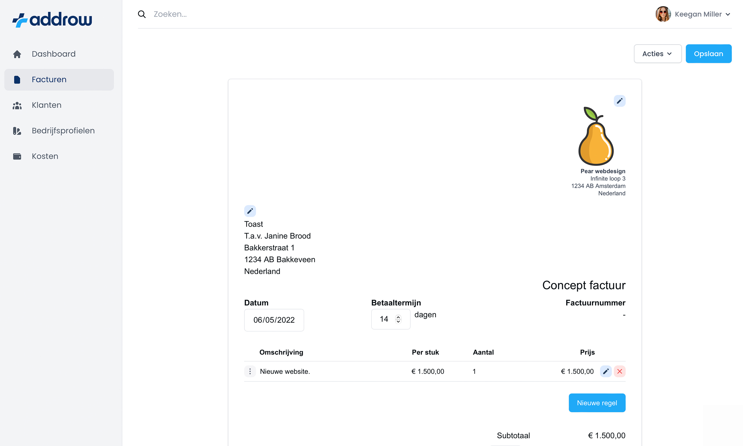 App screenshot